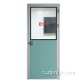 Дверь HPL с дизайном визуального стекла